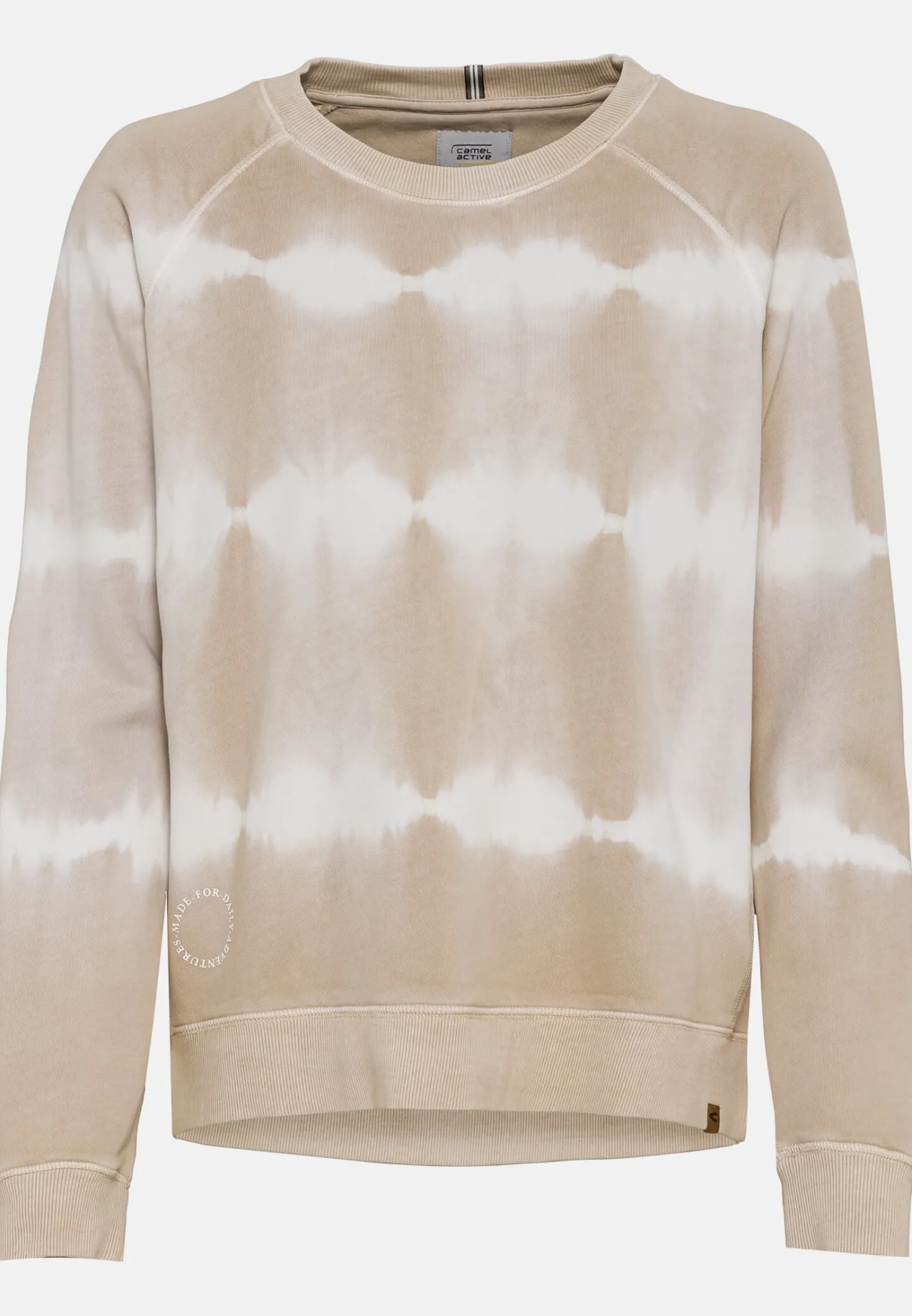 Damen Camel Active Sweatshirts & Hoodies^Sweatshirt mit Tie-Dye Effekt