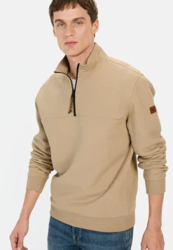 Herren Camel Active Sweatshirts & Hoodies^Sweatshirt mit Troyer-Kragen