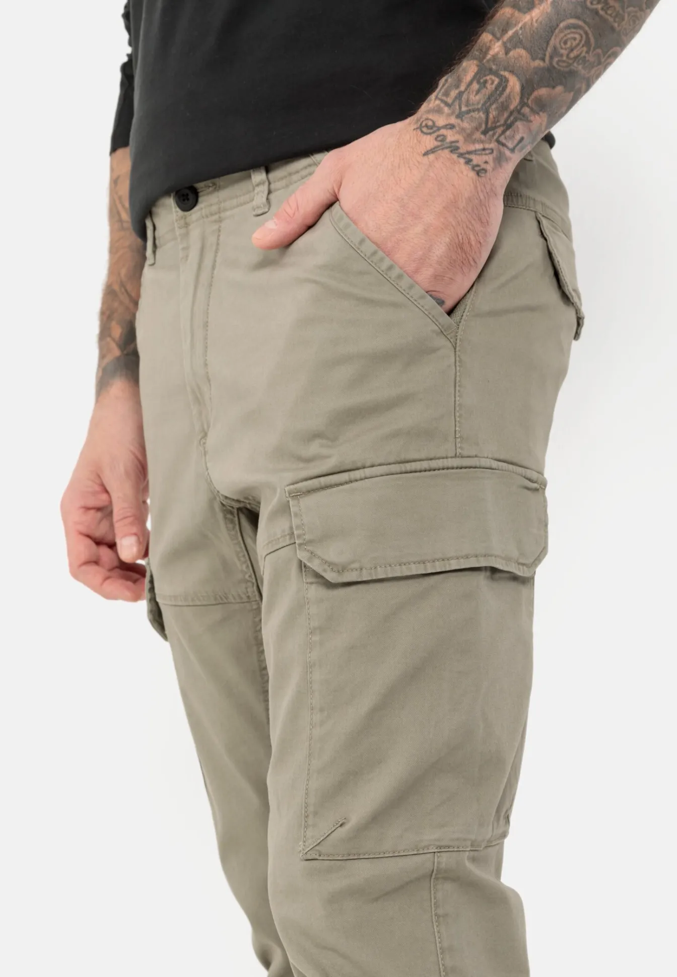 Herren Camel Active Hosen^Tapered Fit Cargo Hose