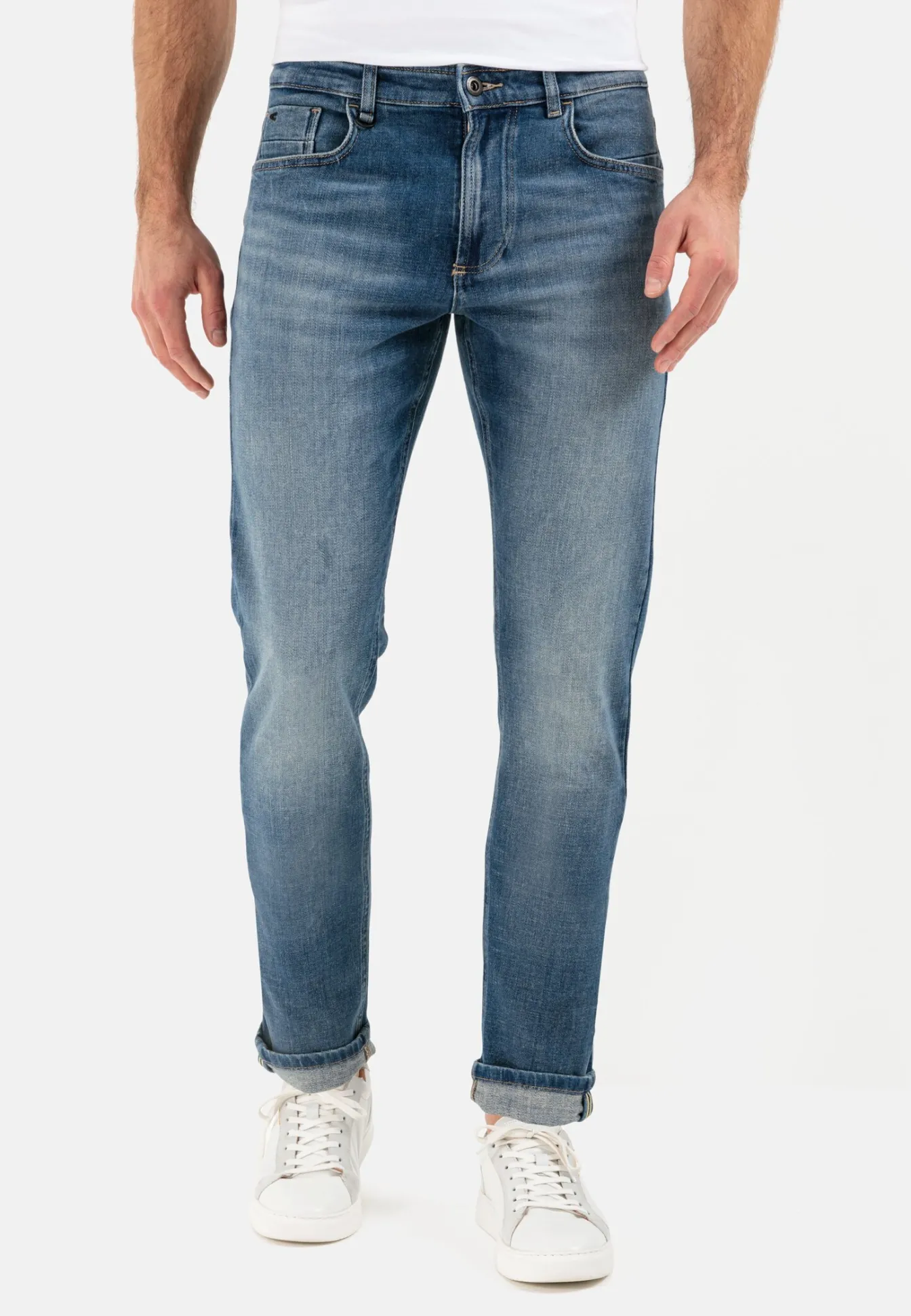 Herren Camel Active Jeans^Tapered Fit Jeans mit Smartphone Tasche