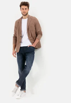 Herren Camel Active Jeans^Tapered Fit Selvedge Jeans mit Smartphone Tasche