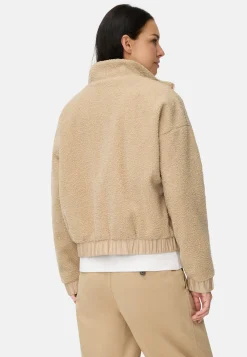 Damen Camel Active Jacken & Westen^Teddy Blouson mit Stehkragen und 2-Wege-Reißverschluss