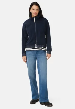 Damen Camel Active Jacken & Westen^Teddy Blouson mit Stehkragen und 2-Wege-Reißverschluss