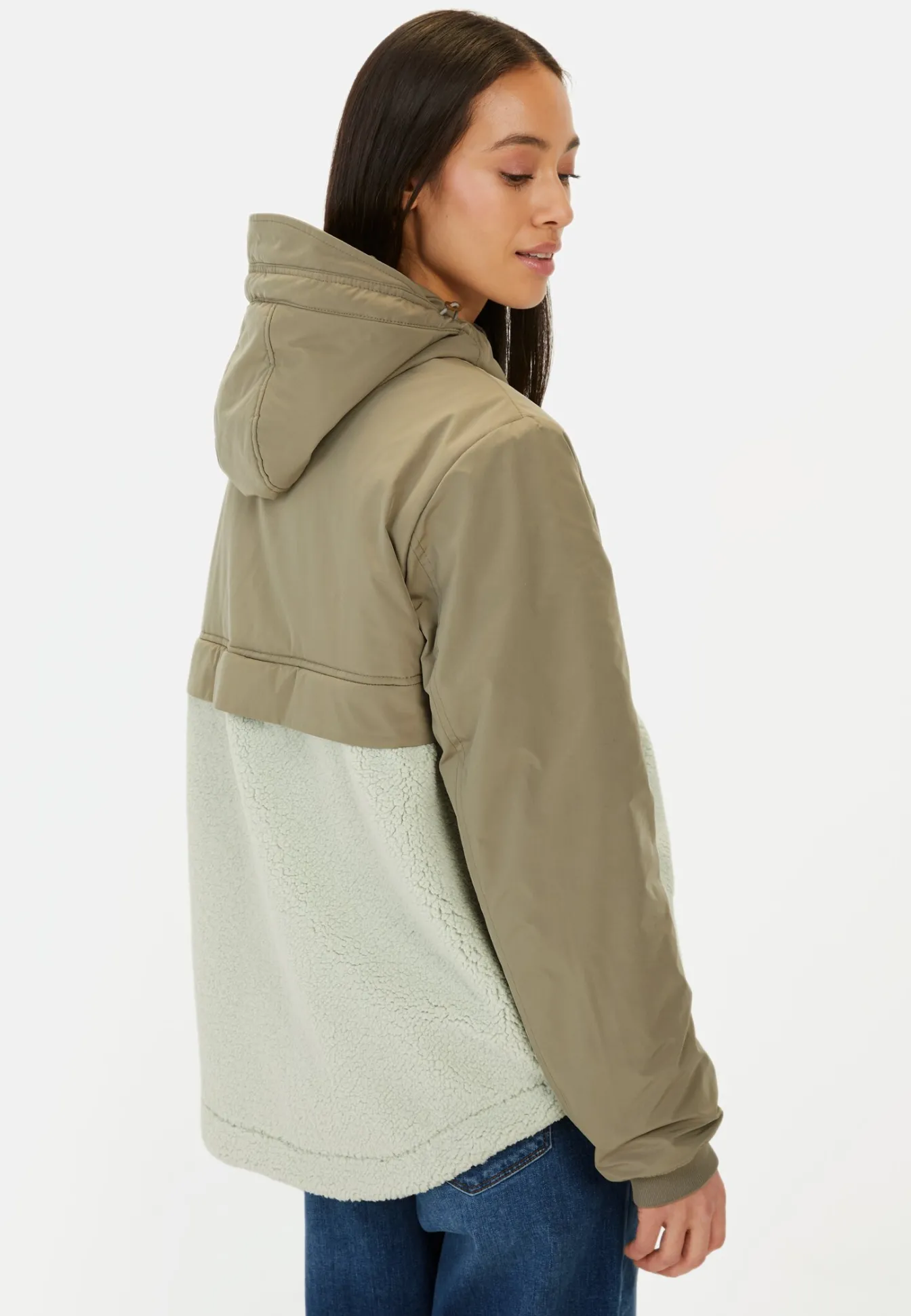 Damen Camel Active Jacken & Westen^Teddyjacke mit Kapuze