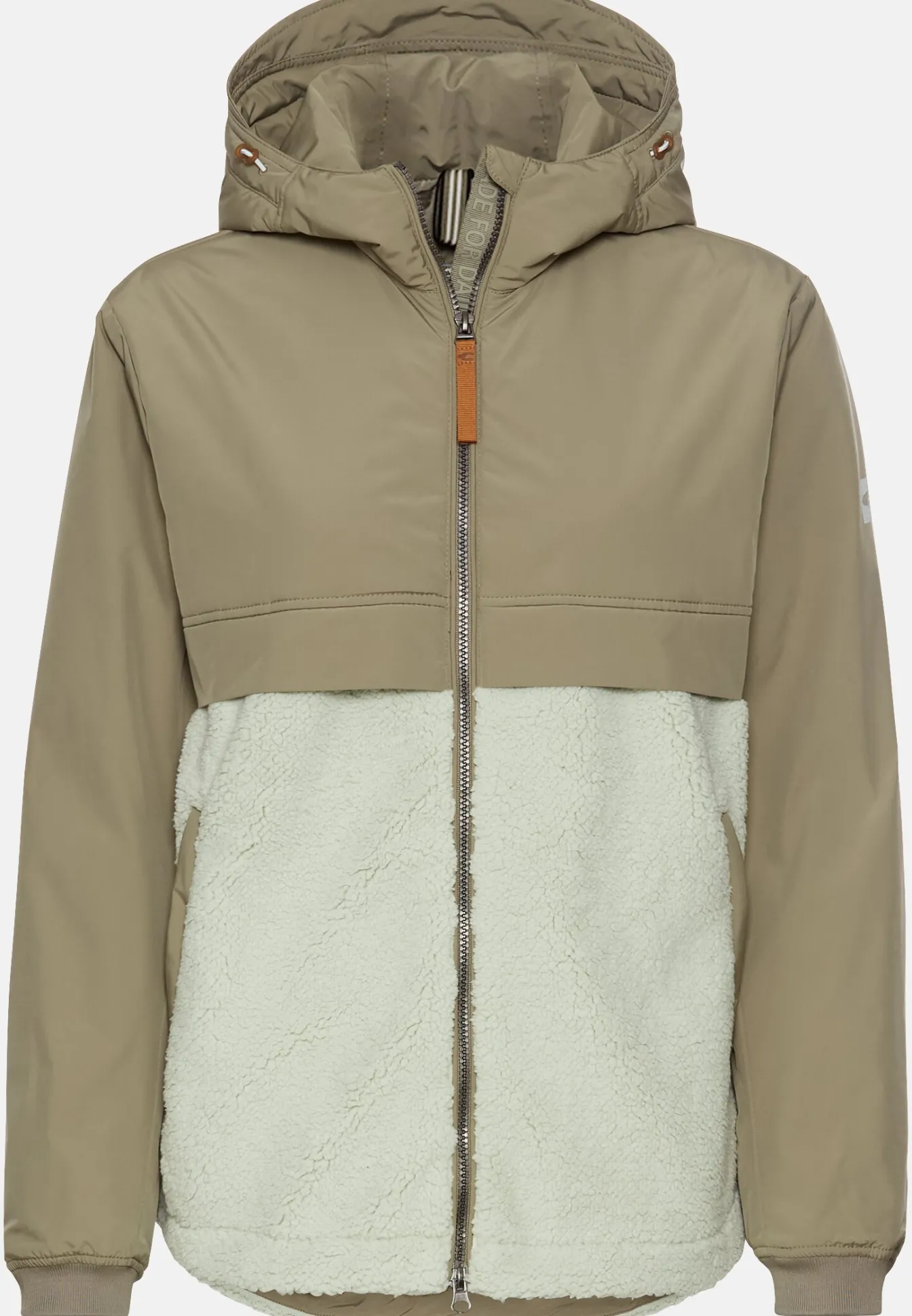 Damen Camel Active Jacken & Westen^Teddyjacke mit Kapuze