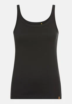 Damen Camel Active T-Shirts & Polos^Top aus reiner Baumwolle