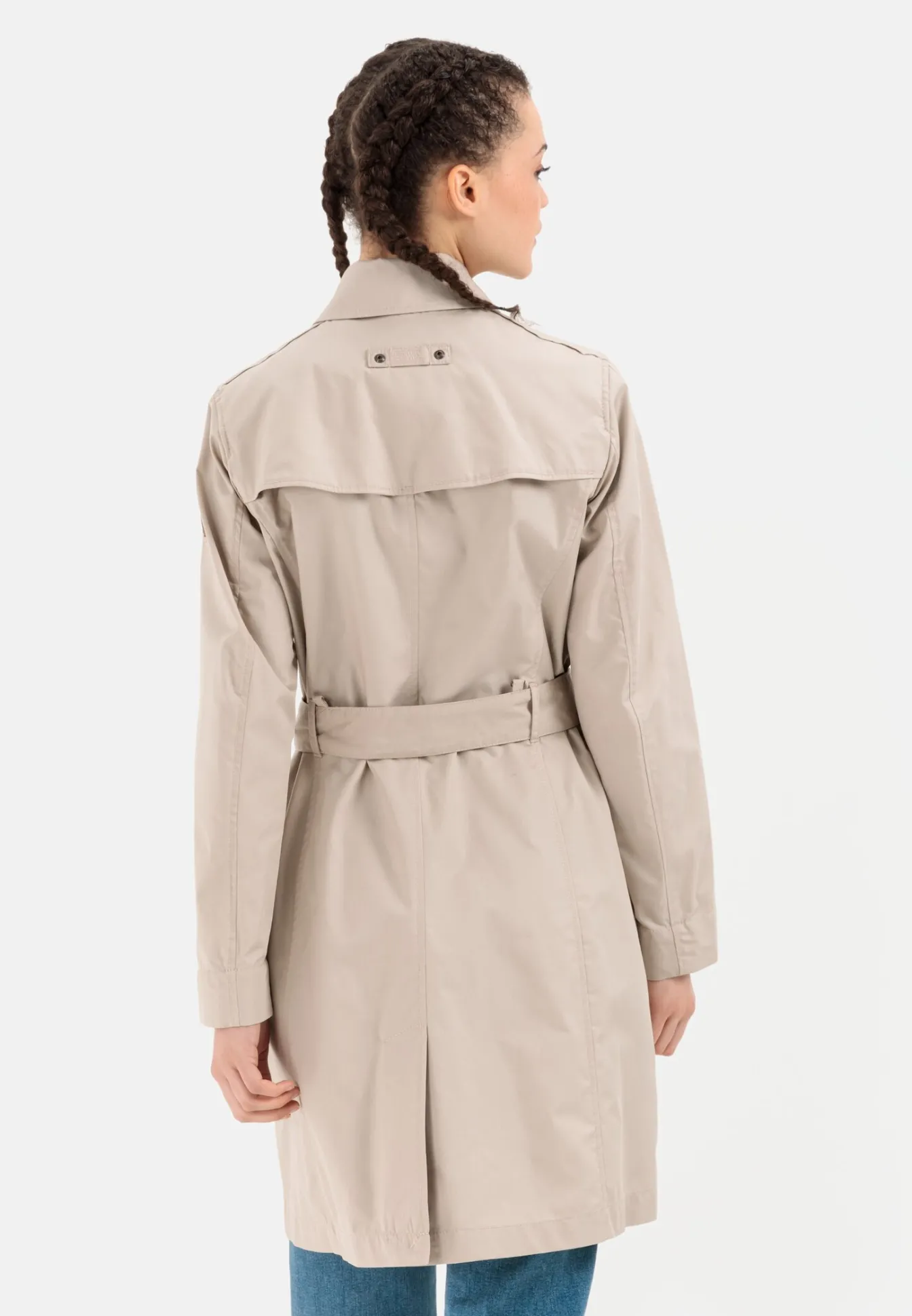 Damen Camel Active Jacken & Westen^Trenchcoat aus einem Baumwollmix