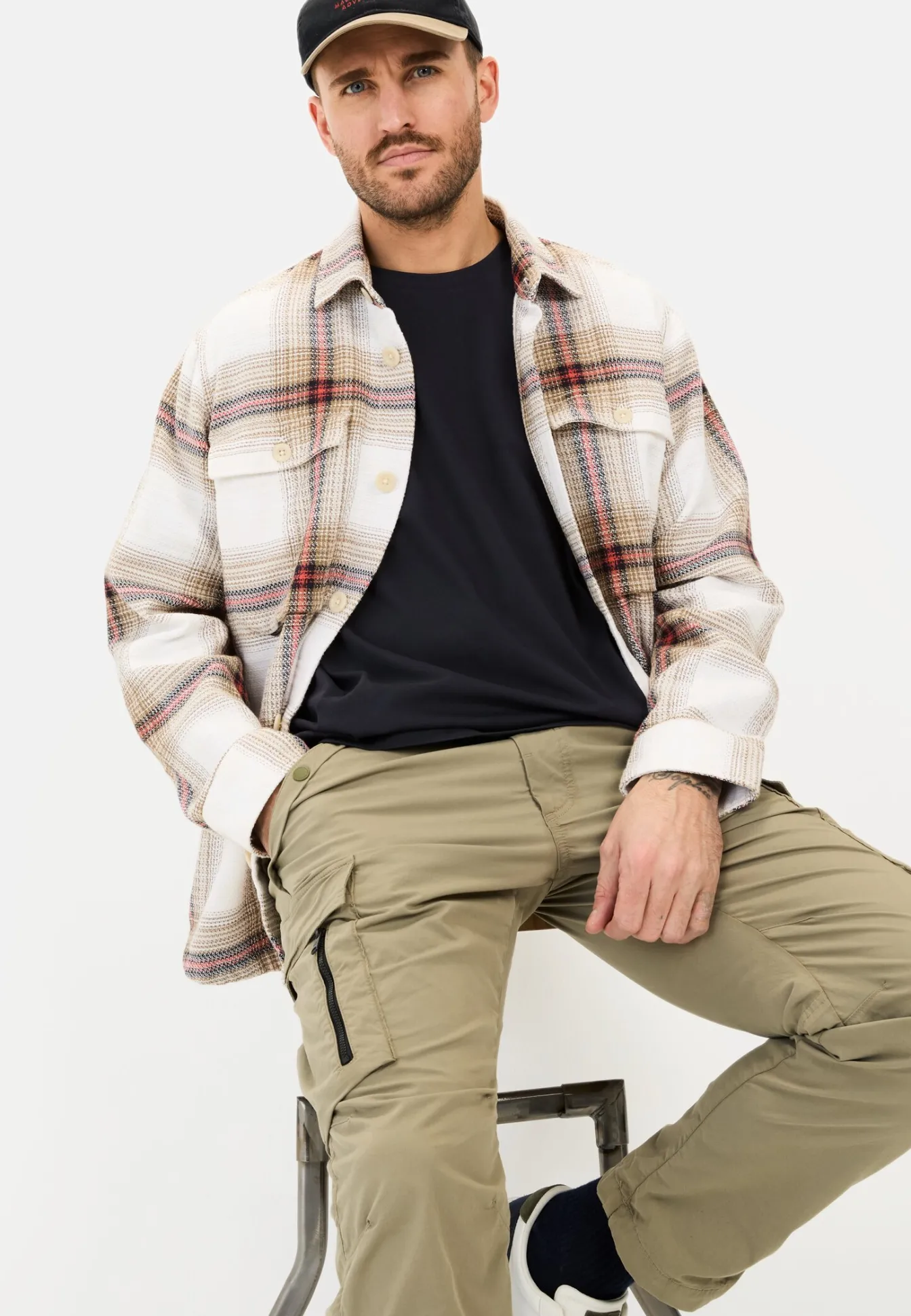 Herren Camel Active T-Shirts & Polos^T-Shirt aus Organic Cotton