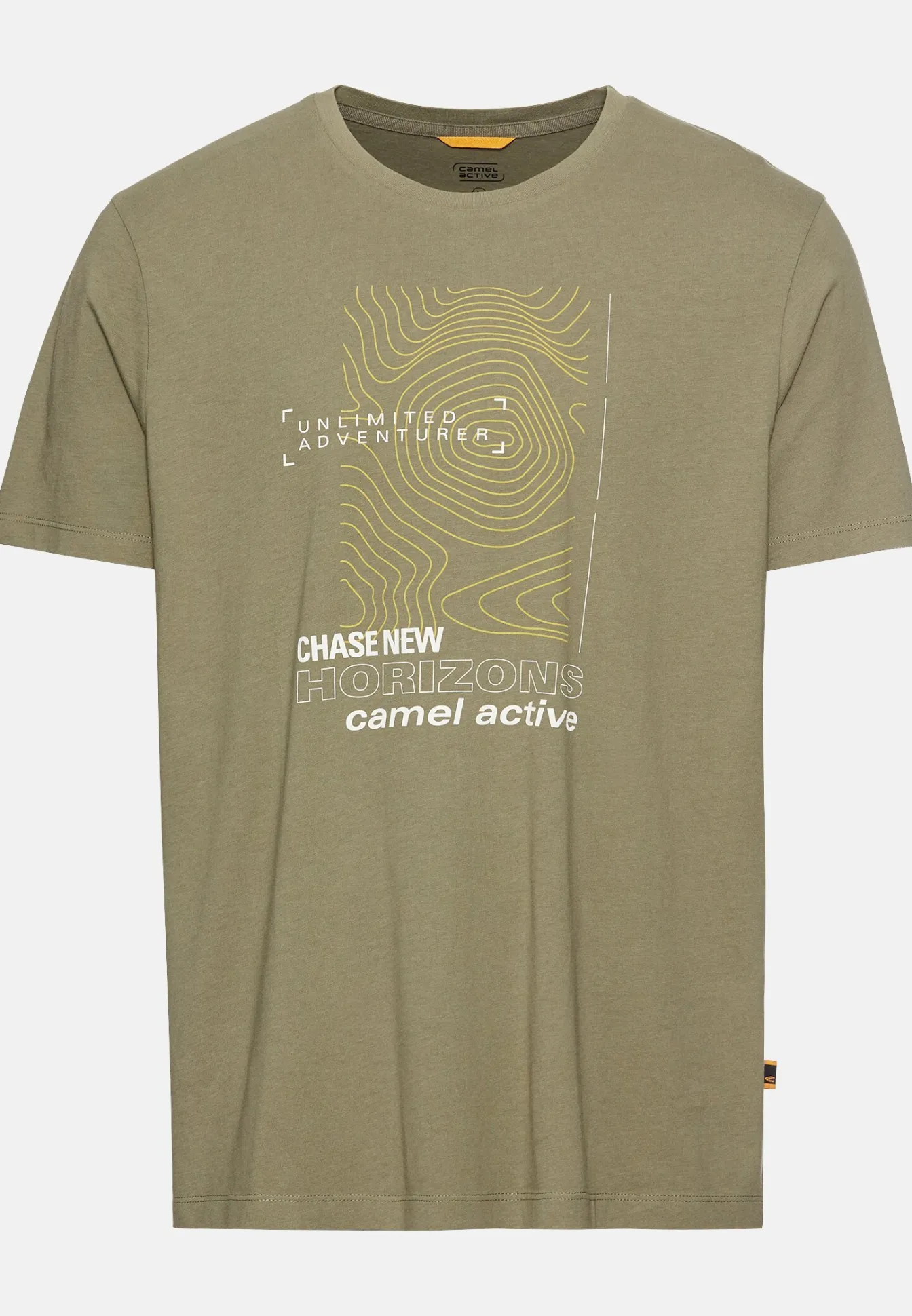 Herren Camel Active T-Shirts & Polos^T-Shirt aus Organic Cotton