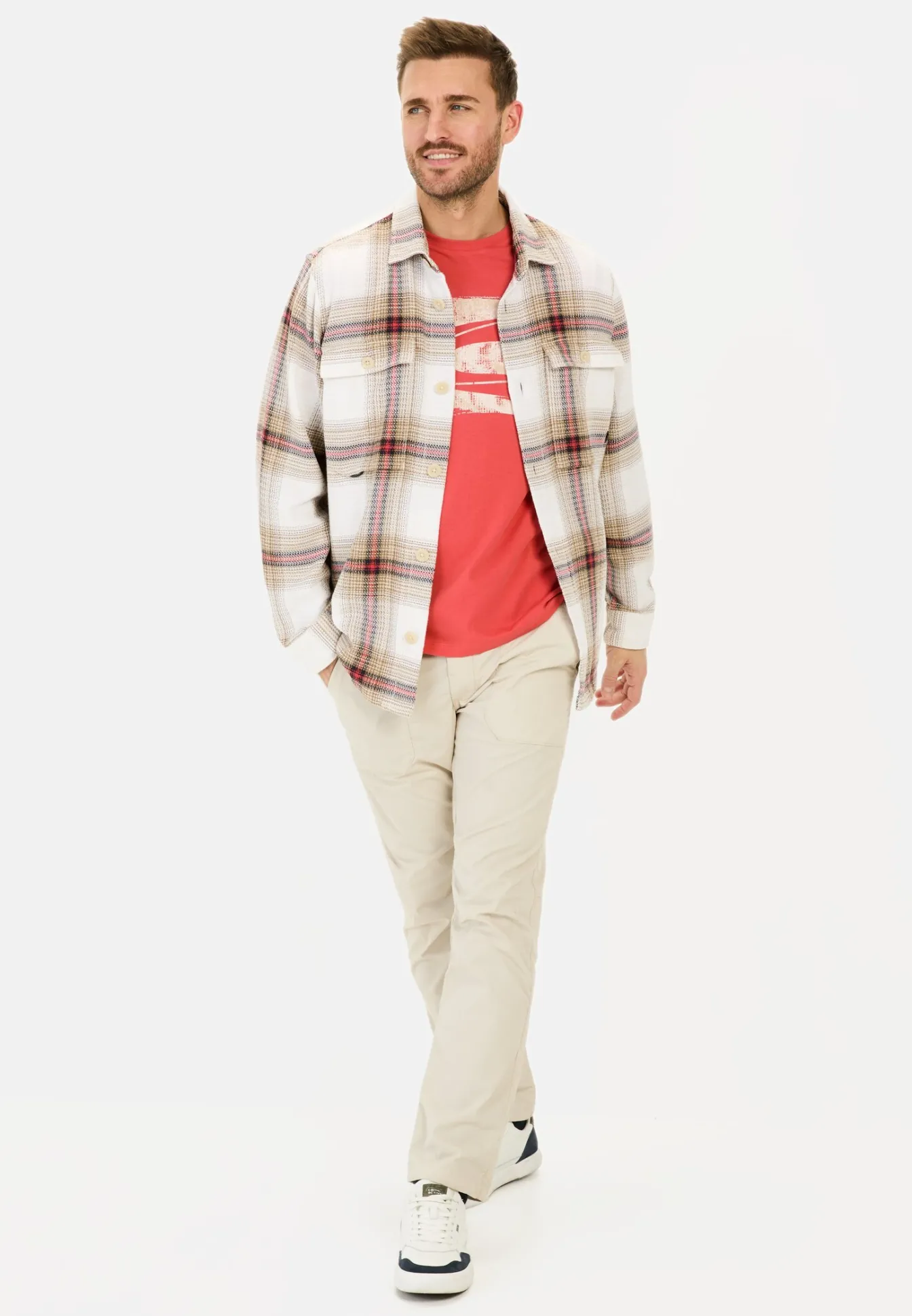 Herren Camel Active T-Shirts & Polos^T-Shirt aus Organic Cotton