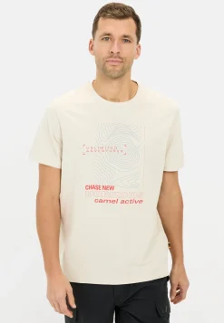 Herren Camel Active T-Shirts & Polos^T-Shirt aus Organic Cotton