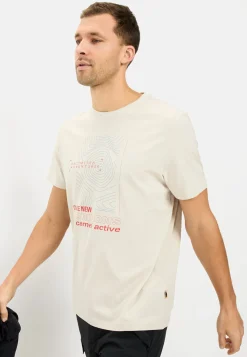 Herren Camel Active T-Shirts & Polos^T-Shirt aus Organic Cotton