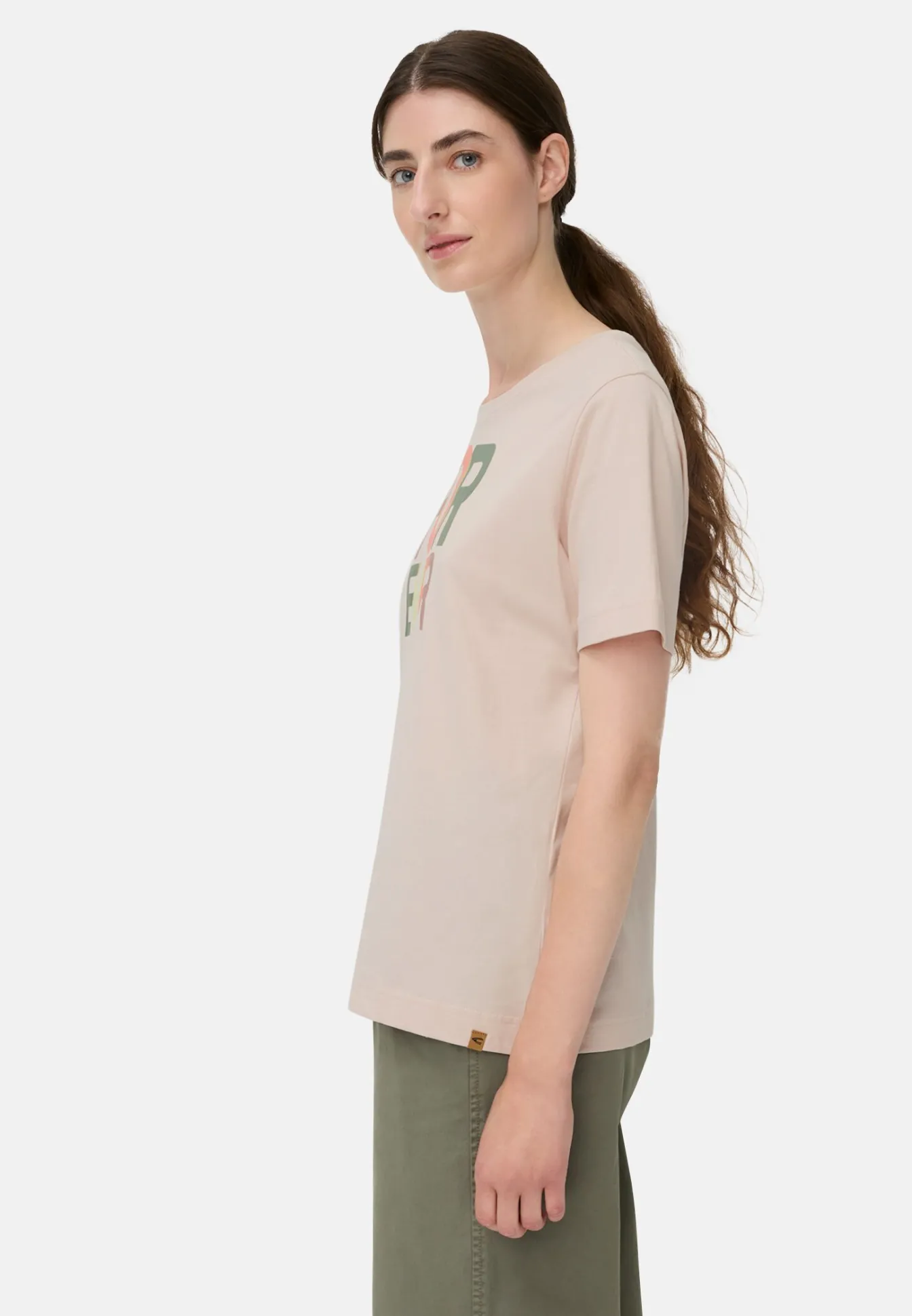 Damen Camel Active T-Shirts & Polos^T-Shirt aus reiner Baumwolle