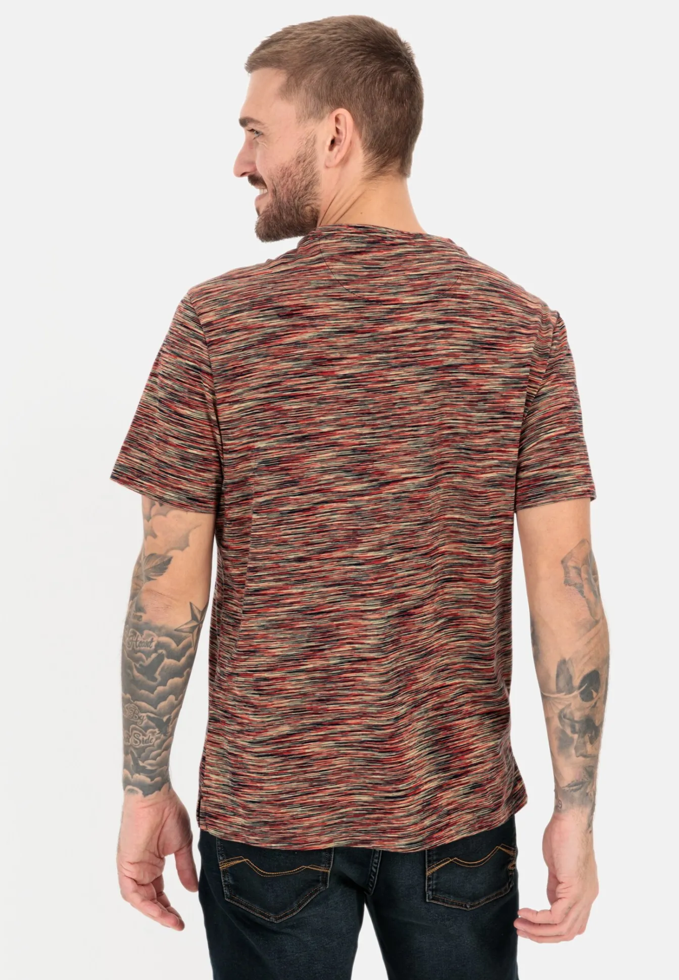 Herren Camel Active T-Shirts & Polos^T-Shirt aus reiner Baumwolle