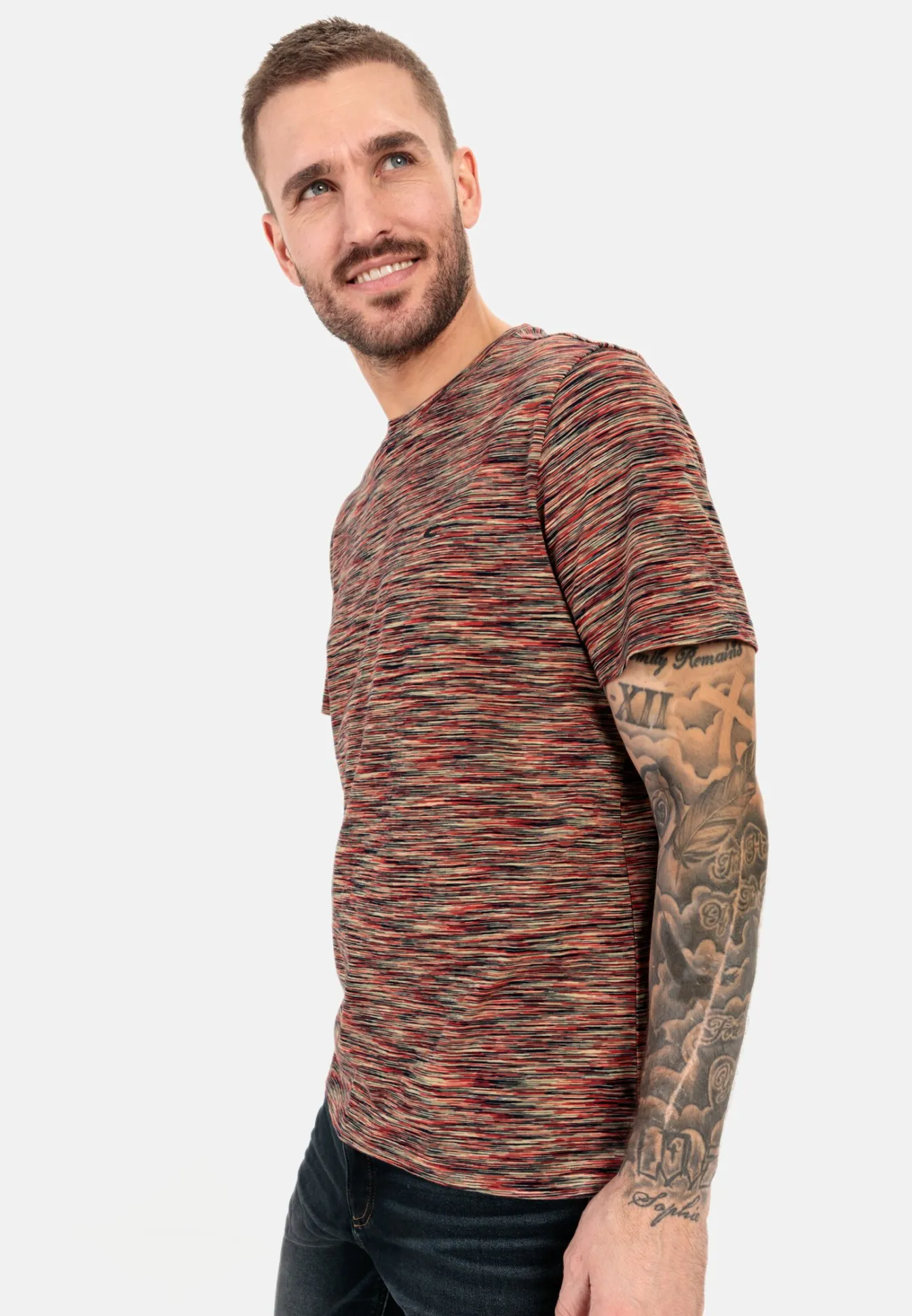 Herren Camel Active T-Shirts & Polos^T-Shirt aus reiner Baumwolle