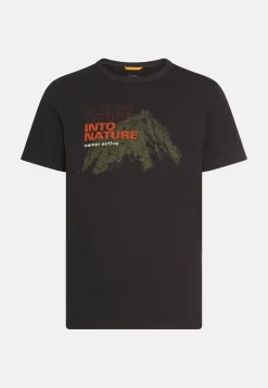 Herren Camel Active T-Shirts & Polos^T-Shirt aus reiner Baumwolle