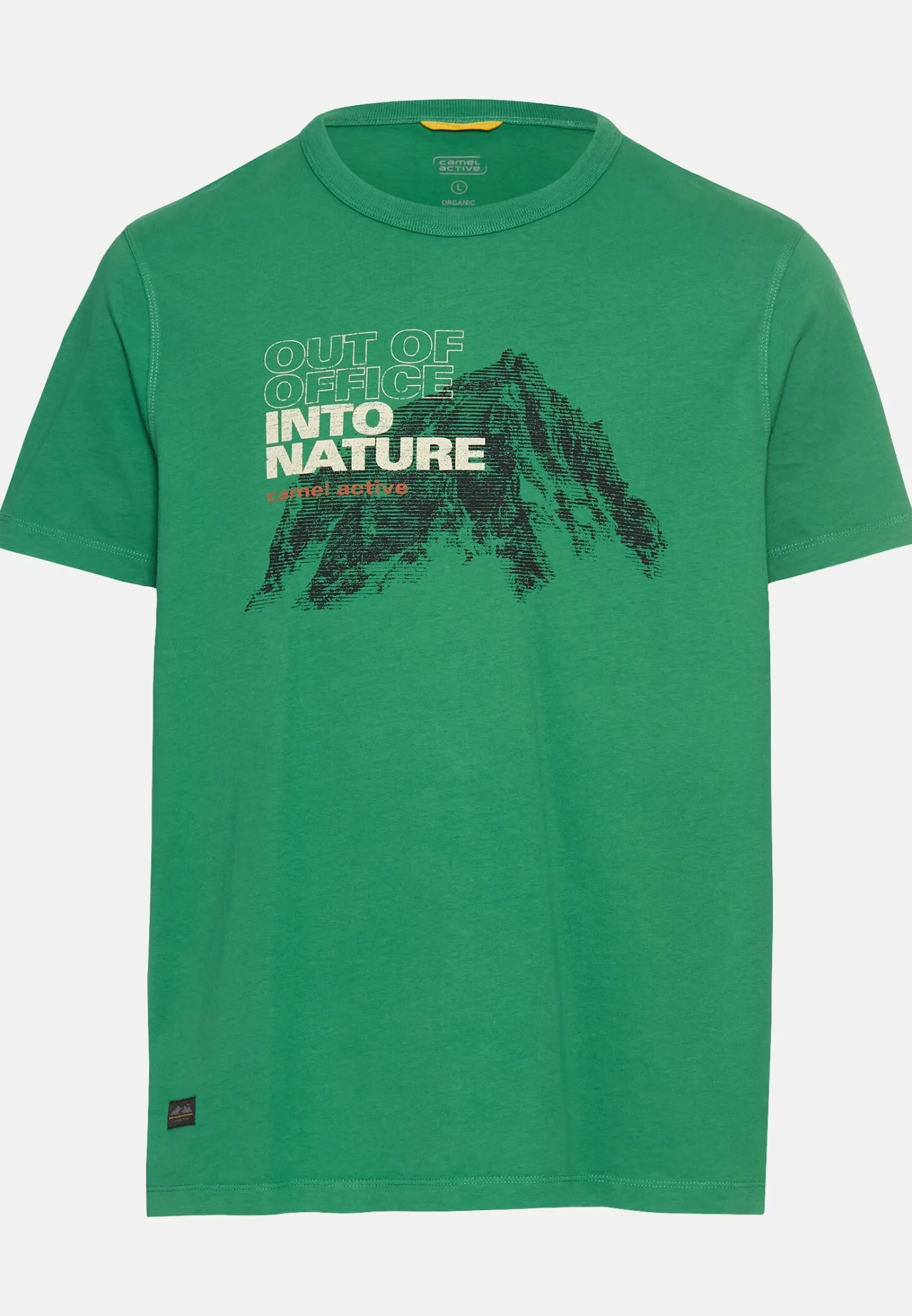 Herren Camel Active T-Shirts & Polos^T-Shirt aus reiner Baumwolle