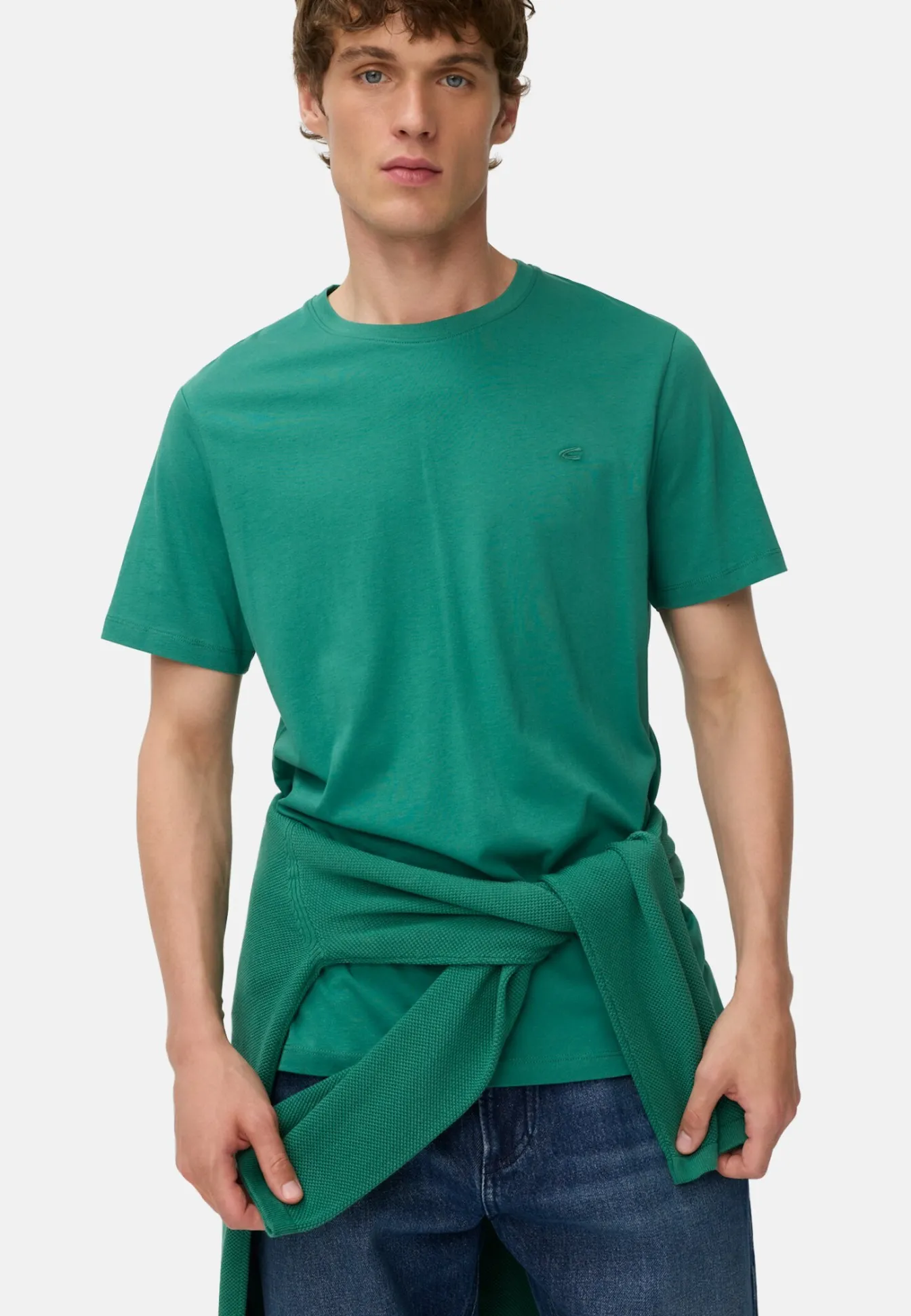 Herren Camel Active T-Shirts & Polos^T-Shirt aus reiner Baumwolle