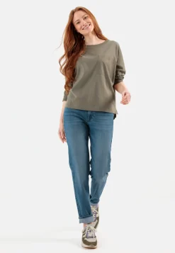 Damen Camel Active T-Shirts & Polos^T-Shirt mit 3/4- Ärmel