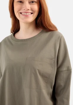 Damen Camel Active T-Shirts & Polos^T-Shirt mit 3/4- Ärmel