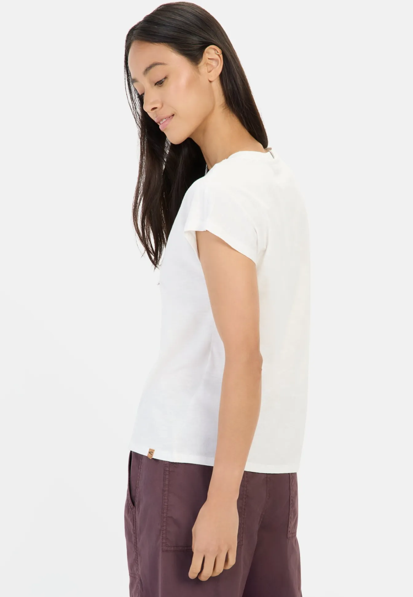 Damen Camel Active T-Shirts & Polos^T-Shirt mit Blumenprint aus Baumwolle