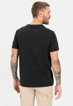 Herren Camel Active T-Shirts & Polos^T-Shirt mit Print aus nachhaltigem Organic Cotton