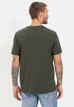 Herren Camel Active T-Shirts & Polos^T-Shirt mit Print aus nachhaltigem Organic Cotton