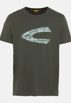 Herren Camel Active T-Shirts & Polos^T-Shirt mit Print aus nachhaltigem Organic Cotton