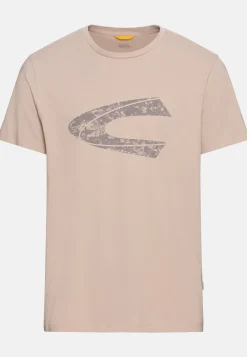 Herren Camel Active T-Shirts & Polos^T-Shirt mit Print aus nachhaltigem Organic Cotton