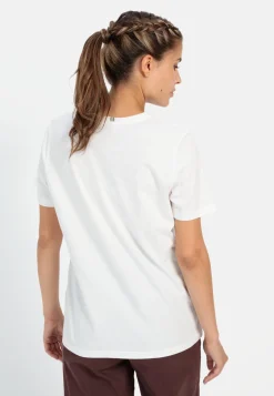 Damen Camel Active T-Shirts & Polos^T-Shirt mit Print aus nachhaltigem Organic Cotton