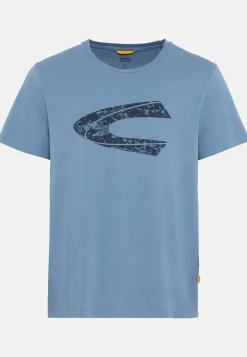 Herren Camel Active T-Shirts & Polos^T-Shirt mit Print aus nachhaltigem Organic Cotton
