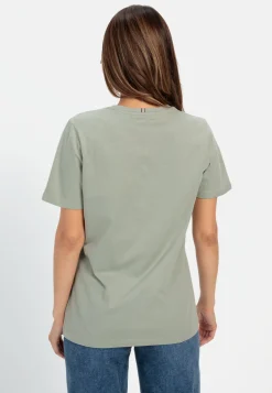 Damen Camel Active T-Shirts & Polos^T-Shirt mit Print aus nachhaltigem Organic Cotton
