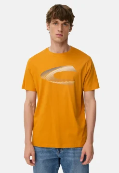 Herren Camel Active T-Shirts & Polos^T-Shirt mit Print aus nachhaltigem Organic Cotton