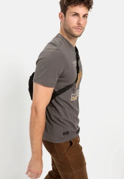 Herren Camel Active T-Shirts & Polos^T-Shirt mit Print aus nachhaltigem Organic Cotton