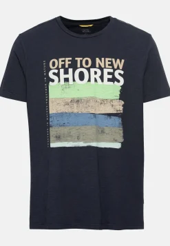 Herren Camel Active T-Shirts & Polos^T-Shirt mit Print aus nachhaltigem Organic Cotton