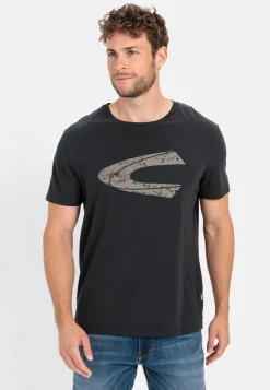 Herren Camel Active T-Shirts & Polos^T-Shirt mit Print aus nachhaltigem Organic Cotton