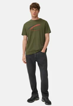 Herren Camel Active T-Shirts & Polos^T-Shirt mit Print aus nachhaltigem Organic Cotton