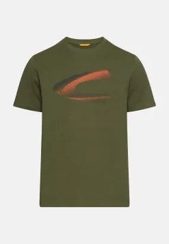 Herren Camel Active T-Shirts & Polos^T-Shirt mit Print aus nachhaltigem Organic Cotton