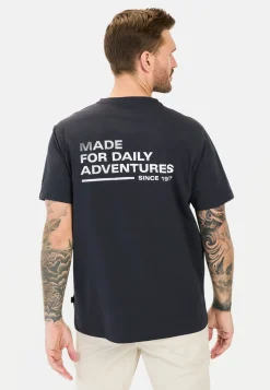 Herren Camel Active T-Shirts & Polos^T-Shirt mit Rückenprint