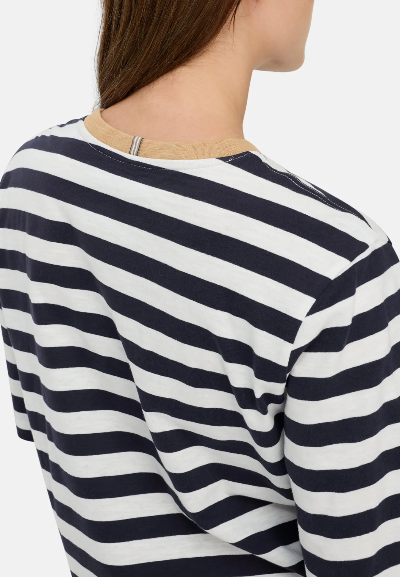 Damen Camel Active T-Shirts & Polos^T-Shirt mit Streifenmuster
