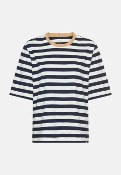 Damen Camel Active T-Shirts & Polos^T-Shirt mit Streifenmuster