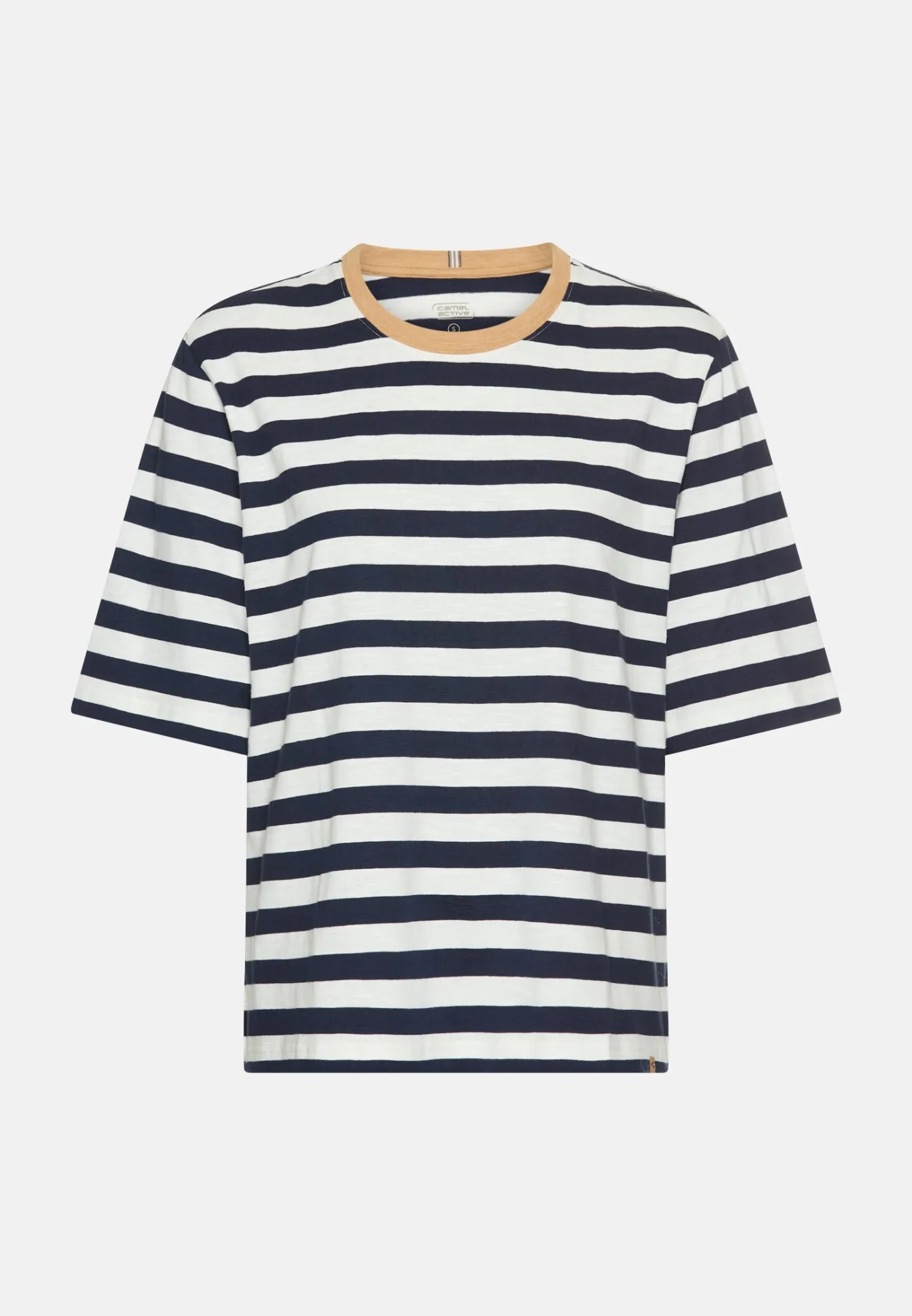 Damen Camel Active T-Shirts & Polos^T-Shirt mit Streifenmuster