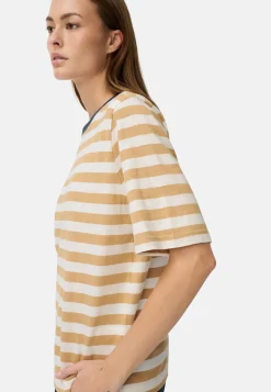 Damen Camel Active T-Shirts & Polos^T-Shirt mit Streifenmuster