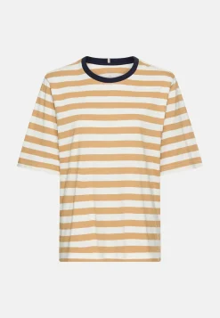 Damen Camel Active T-Shirts & Polos^T-Shirt mit Streifenmuster