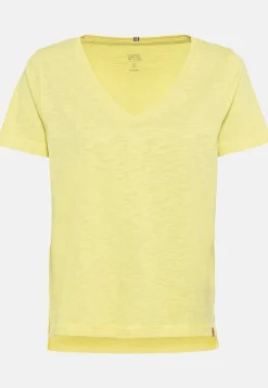 Damen Camel Active T-Shirts & Polos^V-Neck T-Shirt aus Organic Cotton