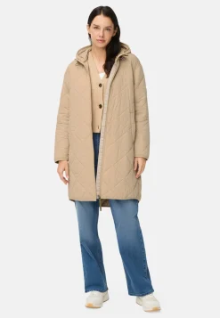 Damen Camel Active Jacken & Westen^Wasserabweisender Parka mit einem Zwei-Wege Reißverschluss