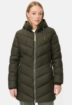 Damen Camel Active Jacken & Westen^Wattierte Jacke mit abnehmbarer Kapuze