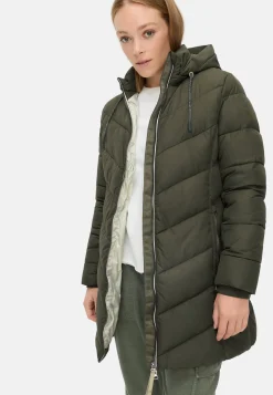 Damen Camel Active Jacken & Westen^Wattierte Jacke mit abnehmbarer Kapuze