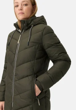 Damen Camel Active Jacken & Westen^Wattierte Jacke mit abnehmbarer Kapuze