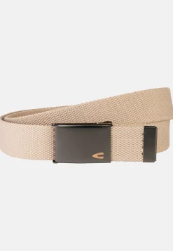 Herren Camel Active Gürtel^Webbing Gürtel aus reiner Baumwolle mit verstellbarem Schnallenverschluss